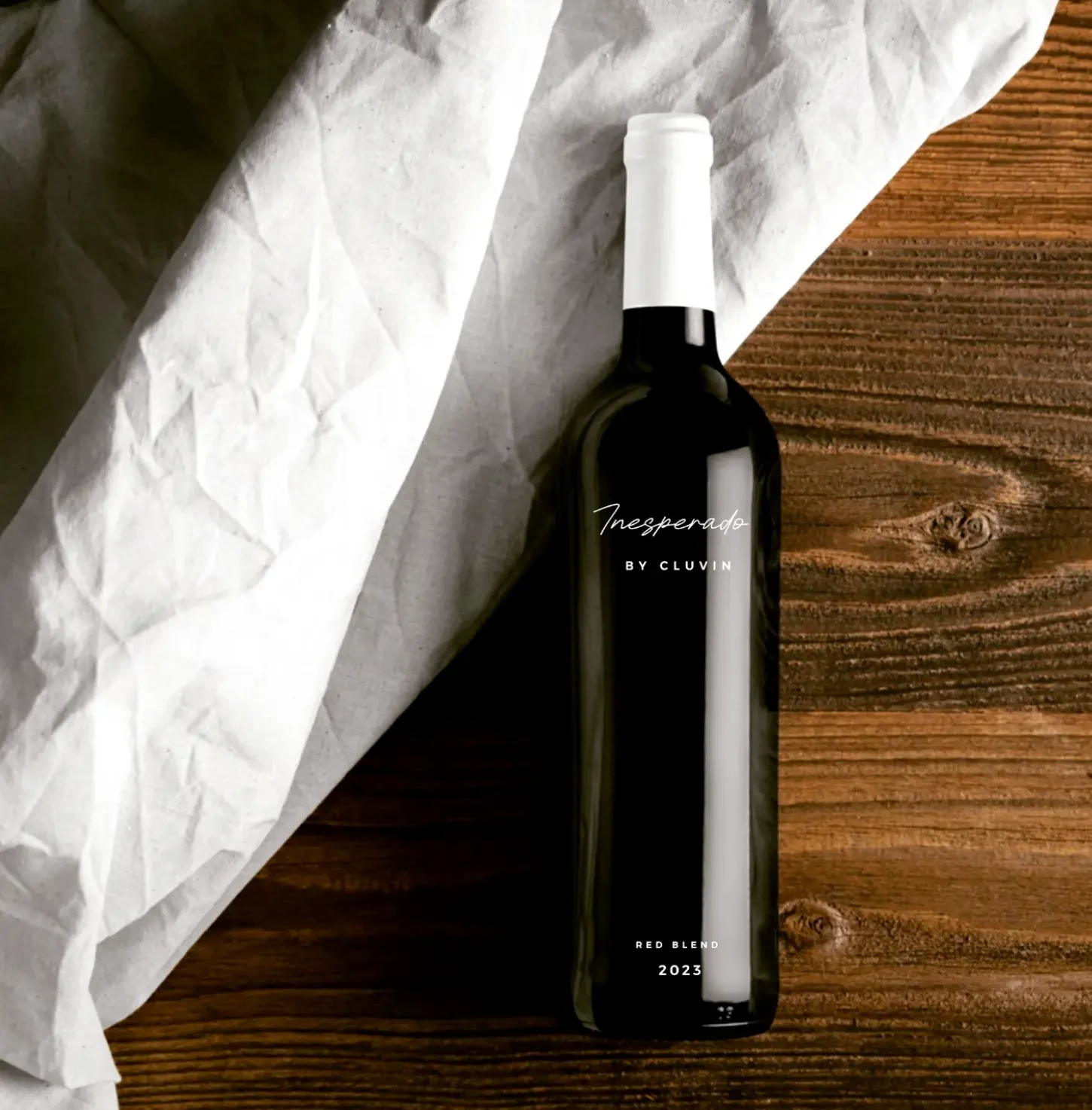 Botella de Inesperado, vino de CLUVIN